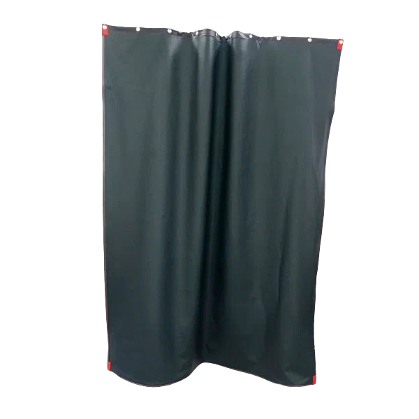 сварочная штора "скрин шс-1-з" 1400x1800 мм, цвет зеленый матовый фото артикул 12219