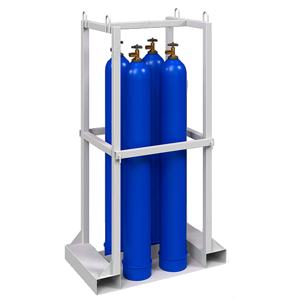 контейнер (паллета) для 12 газовых баллонов пгб-03 фото