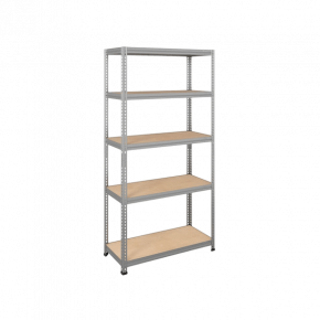 стеллаж sbl 180kd/120x40/5 оцинкованный