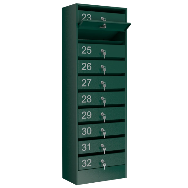 почтовый ящик 10-секционный серия эталон колор фото