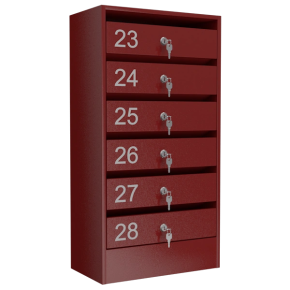 почтовый ящик 6-секционный серия эталон колор фото