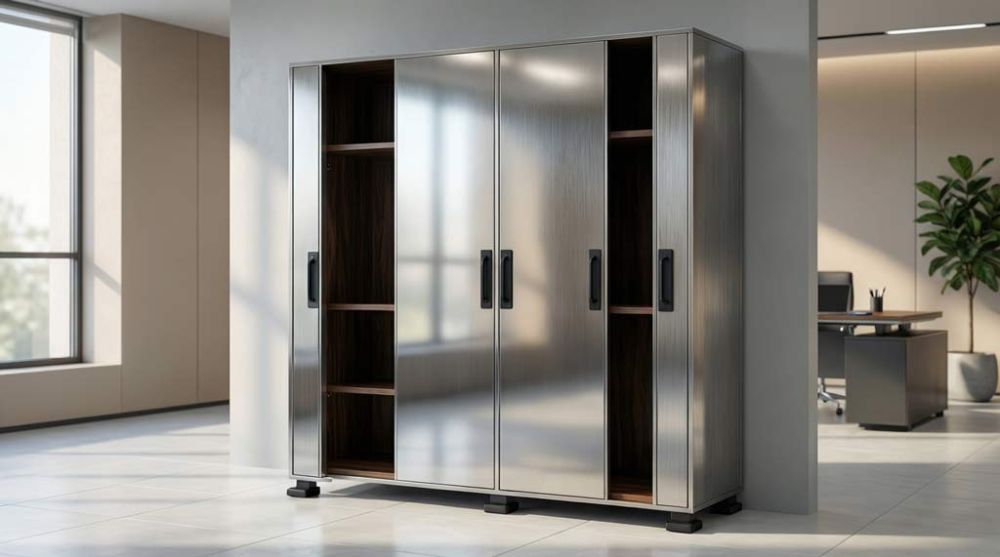 Какие бывают офисные шкафы