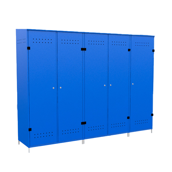 металлический шкаф для рампы o3 (3х5 баллонов) 2050х4000х400 мм фото