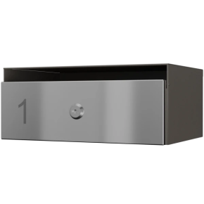 почтовый ящик 1-секционный серии ультра инокс смарт фото