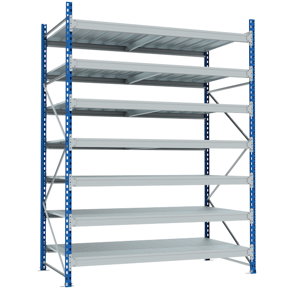 стеллаж sgr 2500x1800x1000 6 полок