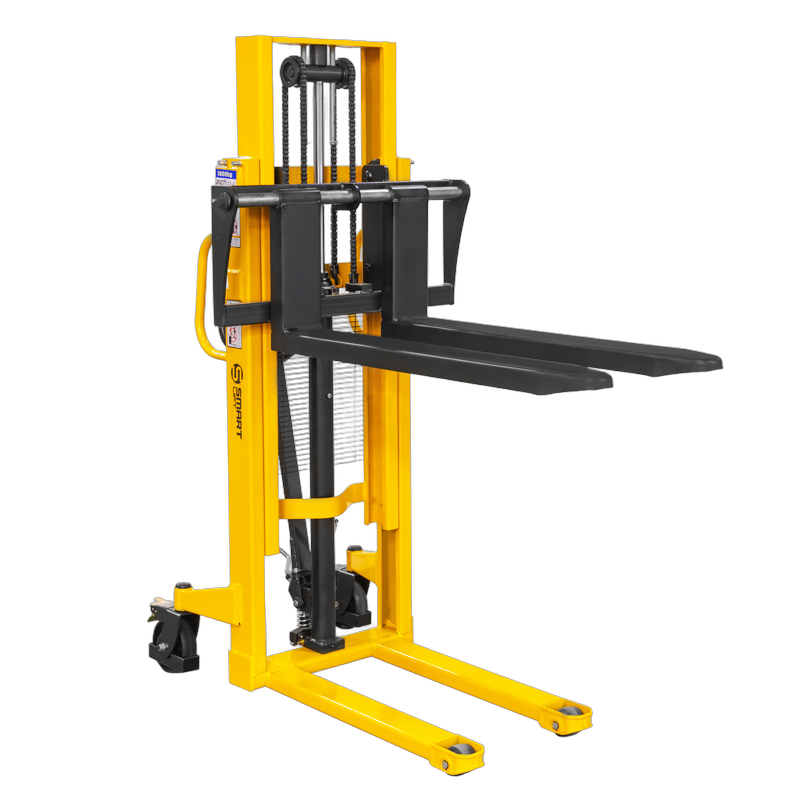 штабелер гидравлический sda 1020 (1000 кг; 2 м; вилы 300-850 мм) smartlift