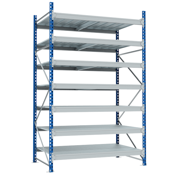 стеллаж sgr 2500x1500x1000 6 полок