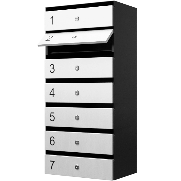 почтовый ящик 7-секционный серия ультра фото