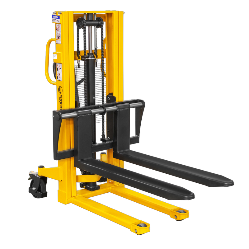 штабелер гидравлический sda 1520 (1500 кг; 2 м; вилы 300-850 мм)  smartlift