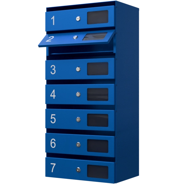 почтовый ящик 7-секционный серия ультра фото