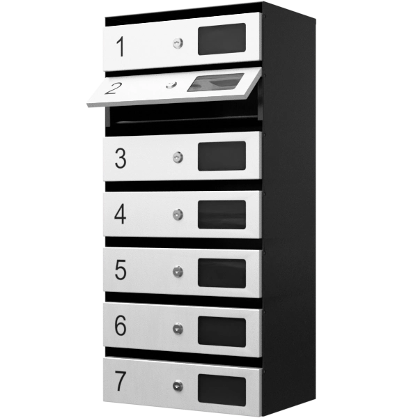 почтовый ящик 7-секционный серия ультра фото