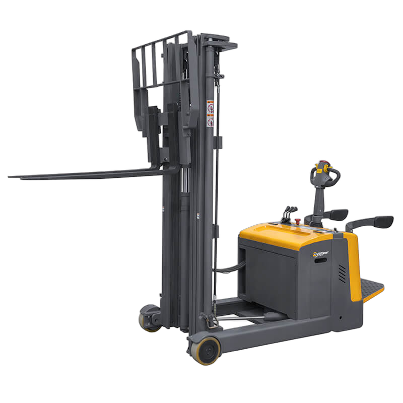 штабелер самоходный cqd15r (1500 кг; 4,5 м; 24в / 270ач, pv, eps) smartlift фото