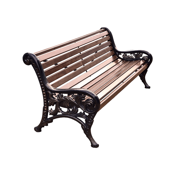 Садовая скамейка со спинкой | Купить деревянные скамейки для дачи недорого
