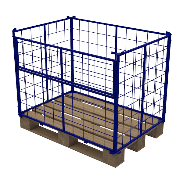 контейнер металлический многоцелевой окрашенный ролл к-1 фото