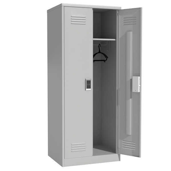 шкаф для одежды двустворчатый с электронным замком фото