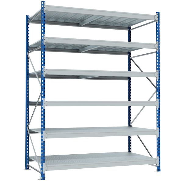 стеллаж sgr 2500x1800x1000 5 полок