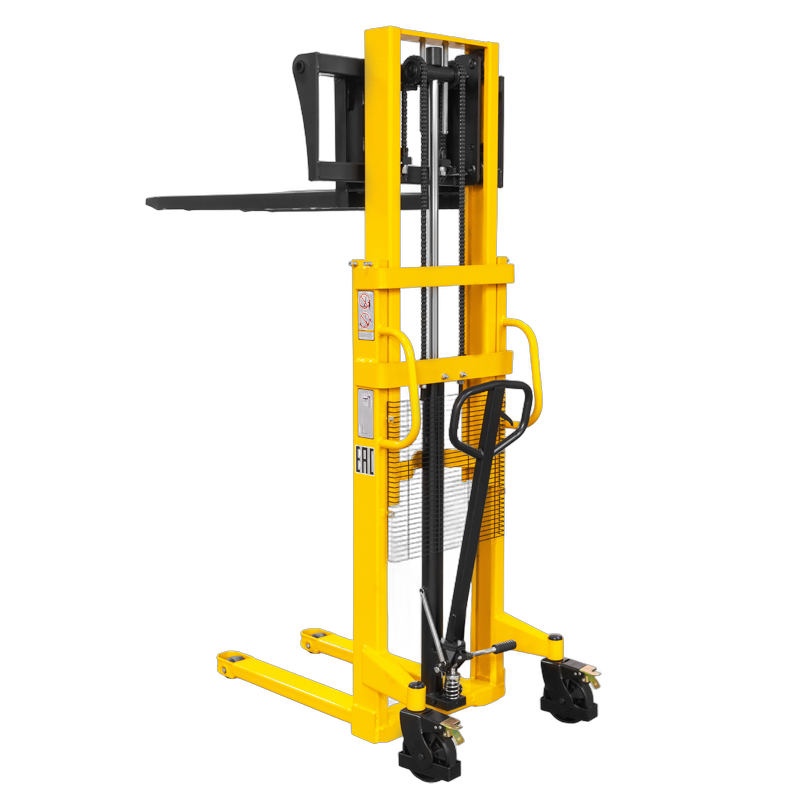 штабелер гидравлический sda 1020 (1000 кг; 2 м; вилы 300-850 мм) smartlift