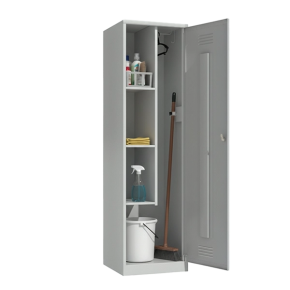 медицинский шкаф для хранения уборочного инвентаря фото