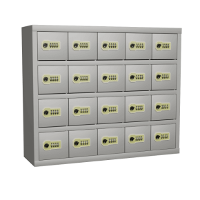 шкаф для хранения мобильных телефонов на 20 ячеек с кодовым замком фото