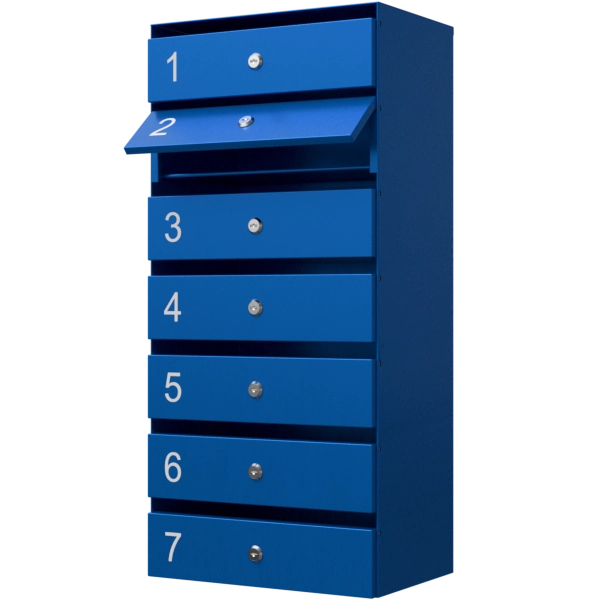 почтовый ящик 7-секционный серия ультра фото