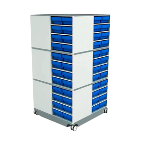 поворотная кассетница кп-01 синие ящики фото