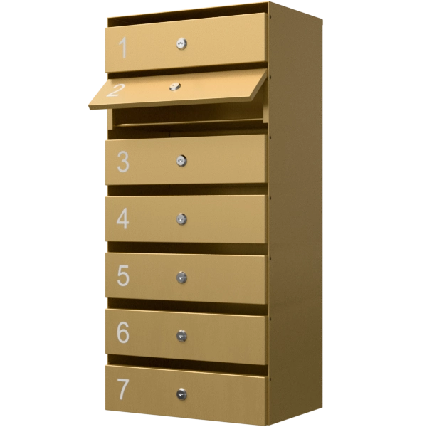 почтовый ящик 7-секционный серия ультра фото