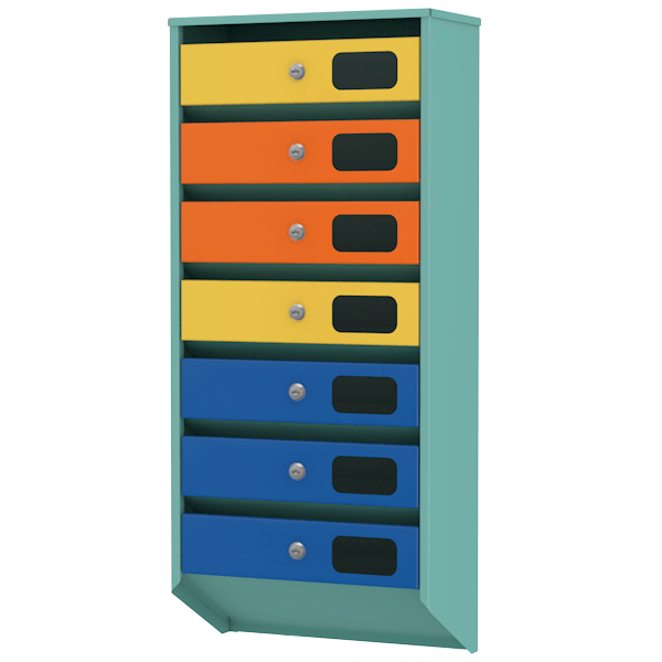 почтовый ящик на 7 квартир серия базис элит фото