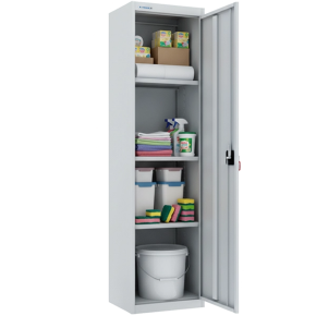 шкаф хозяйственный с замком металлический