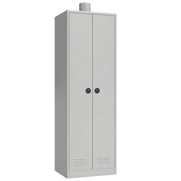 локерный шкаф 1950x800x500 с вытяжкой и электронным замком
