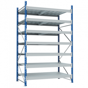 стеллаж sgr 2500x1500x1000 5 полок