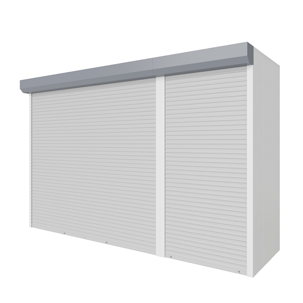 шкаф для паркинга 2300x2500x1200 двухсекционный фото