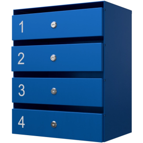 почтовый ящик 4-секционный серия ультра фото