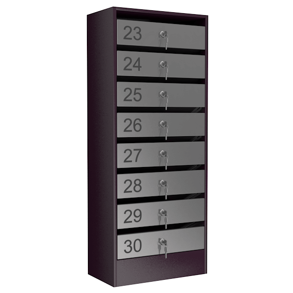 почтовый ящик 8-секционный серия эталон фото