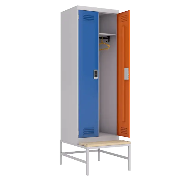 цветной шкаф для фитнеса с электронным замком фото