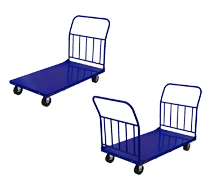 Платформенные усиленные тележки