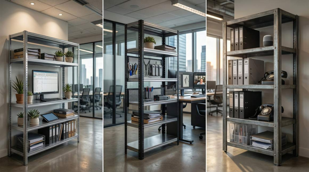 Офисные металлические стеллажи