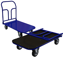 Тележки со складной ручкой
