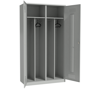 шкаф для верхней одежды металлический фото