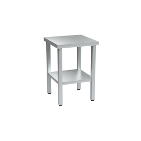 стол разделочный из нержавеющей стали ср-л 870x600x600 фото