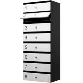 почтовый ящик 8-секционный серия ультра фото