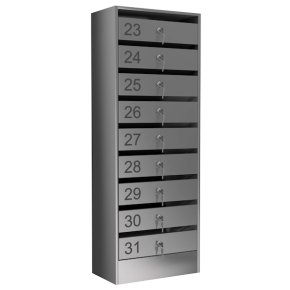 почтовый ящик 9-секционный серия эталон премиум фото