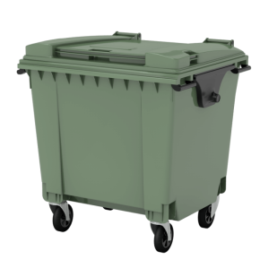 контейнер мусорный пластиковый 1100 литров фото