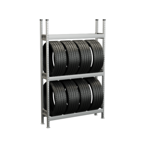 стеллаж для хранения легковых колес и шин вертикально 2004x1204x303 фото
