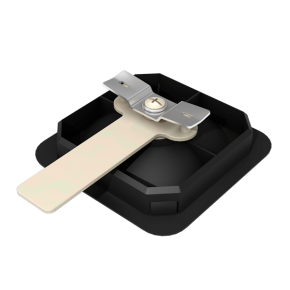 замок ригельный с поворотной ручкой фото