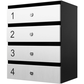 почтовый ящик 4-секционный серия ультра фото