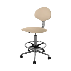 кресло высокое медицинское кр12-в (обивка) кремовое фото