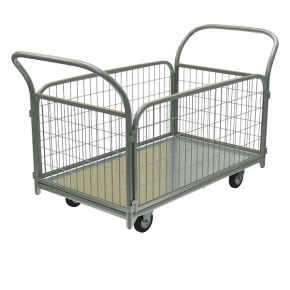 тележка грузовая антикоррозийная с бортами тс ц 5 фото