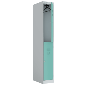 шкаф для одежды двухсекционный цветной фото