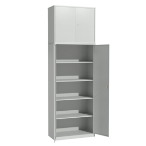 шкаф для хранения с 4 полками с антресолью фото