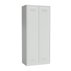 шкаф для раздевалок двухстворчатый с откидной скамьей фото